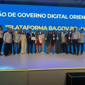 Plataforma de serviços do Governo, BA.GOV.BR, é premiada em congresso nacional de tecnologia