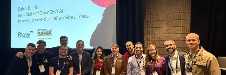 📣Prodeb participa do Red Hat Summit 2026 no período de 11 a 14 de maio, em Atlanta (EUA).