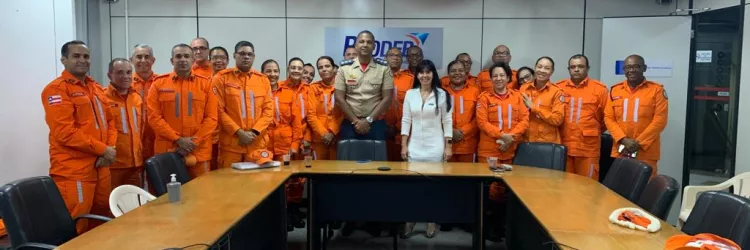 Alunos do curso de formação de oficiais do Corpo de Bombeiro Militar da Bahia visitam a Prodeb