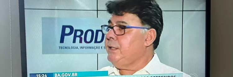 Ba.gov.br, plataforma desenvolvida pela Prodeb, é destaque do programa Balanço Geral, da Record 