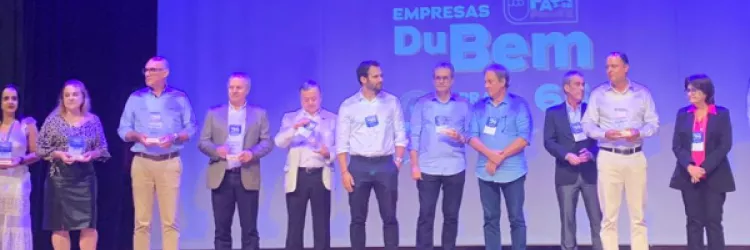 Prodeb recebe homenagem da Osid em cerimônia do Prêmio Empresas DuBem