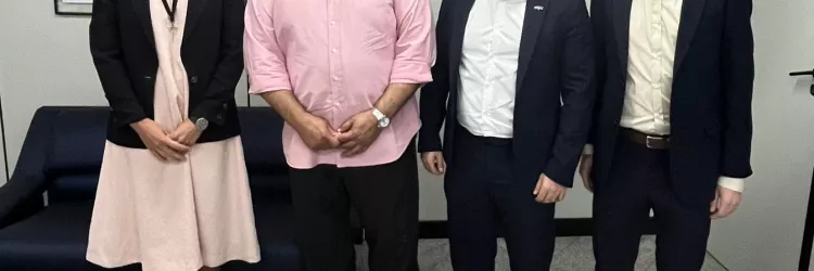 Equipe do Estônia Hub visita a Prodeb