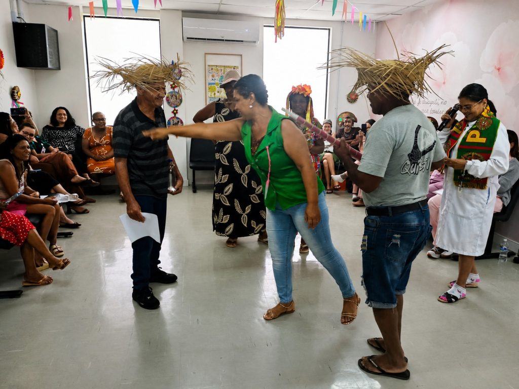 Programação junina promove acolhimento e bem-estar para pacientes do Hospital da Mulher