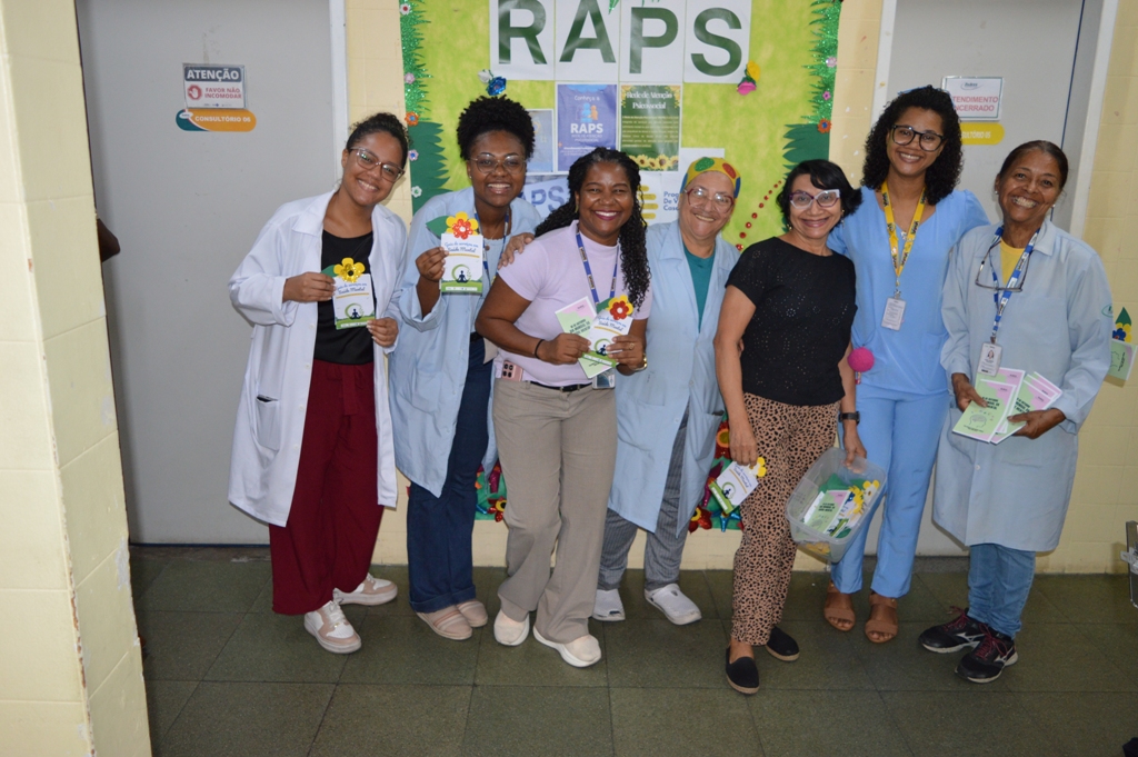 Hospital Juliano Moreira promove ação educativa sobre o Dia Mundial da Saúde Mental