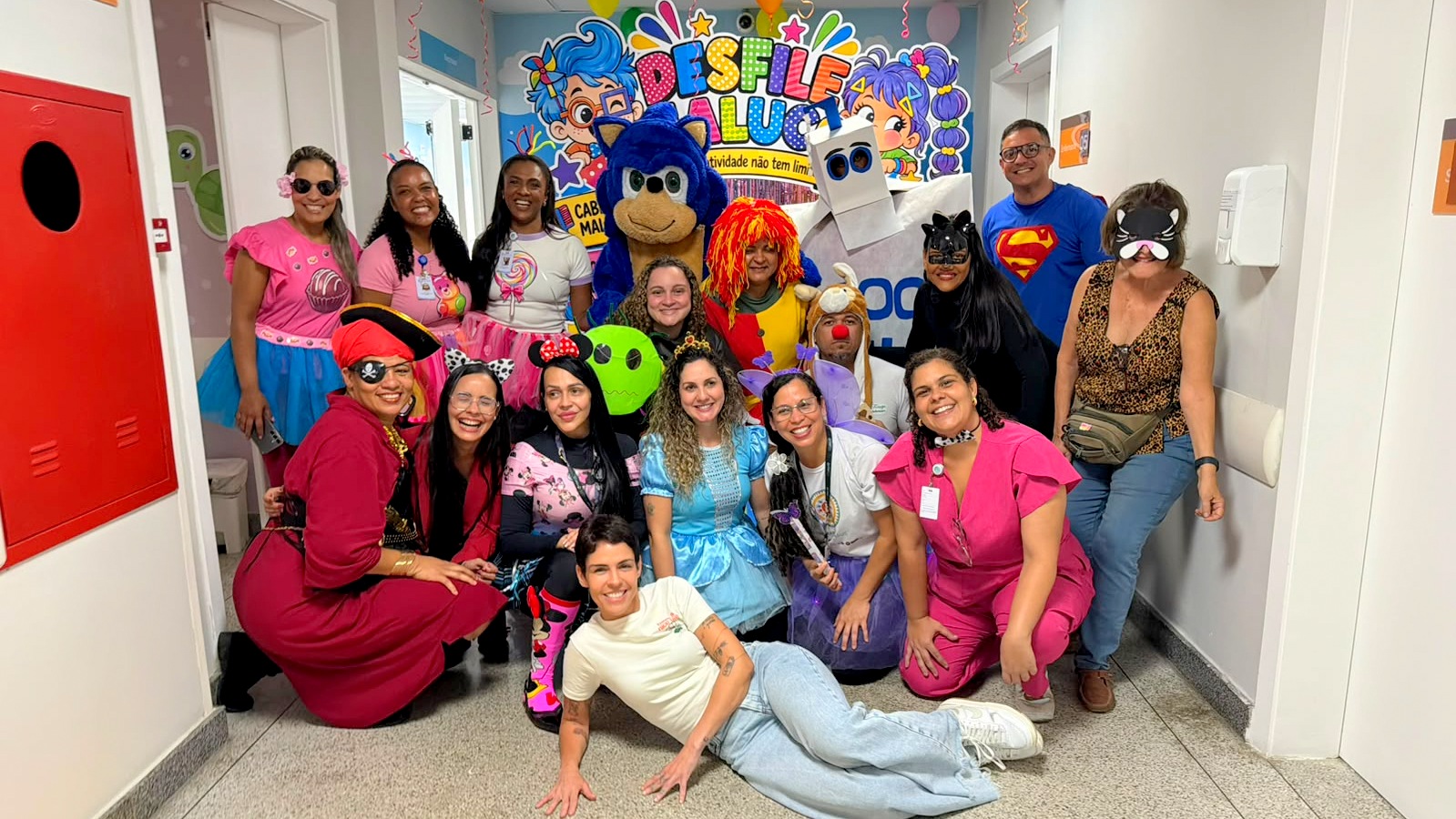 Equipe do Materno-Infantil de Ilhéus no dia das crianças 2026