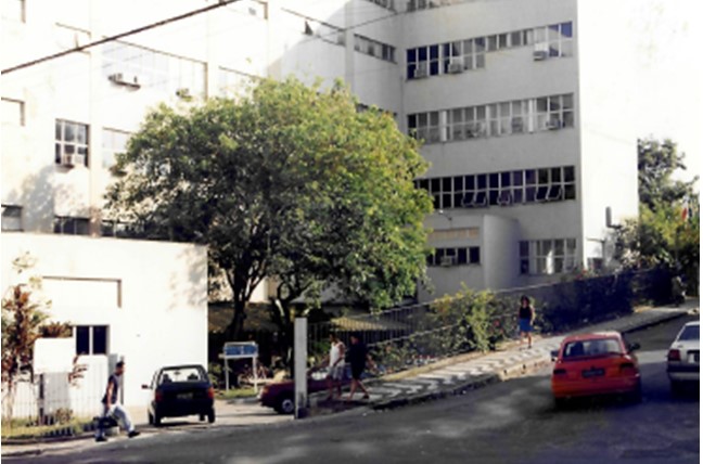 Primeira sede do Cepred