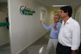 Em dia recorde de regulações, ministro conhece a Central Estadual de Regulação da Bahia (14)