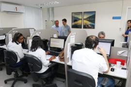 Visita à Central Estadual de Regulação fev2019