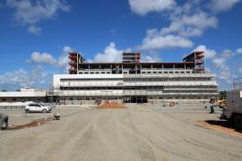 Obras do Hospital Metropolitano seguem em ritmo acelerado