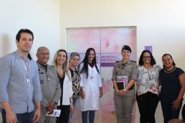 Hospital da Mulher recebe visita técnica da PM e Secretaria de Política para as Mulheres da Paraíba