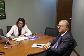 Reunião com representantes do Banco Mundial
