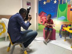 Pacientes do HGRS são fotografados para exposição na Semana da Criança (2)
