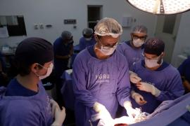 Equipe de neurocirurgia do HGRS