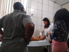 Médicos de Moçambique conhecem o Ambulatório de Pé Diabético do Cedeba