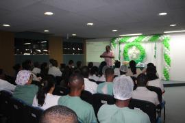 SemanaInterna de Prevenção de Acidentes de Trabalho do HRSAJ leva informação ecuidado ao corpo profissional