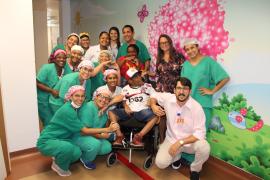 Desospitalização de Rayam Kevin HEC