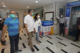 Governador faz última vistoria antes da reabertura do Hospital Espanhol (6)