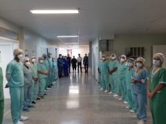 Equipe unidade Covid HRCC