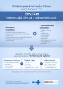 Parâmetros para avaliação clínica e laboratorial
