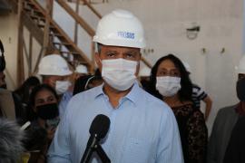 Com obras avançadas, Policlínica de Saúde em Narandiba recebe visita do governador (78)