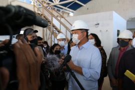 Com obras avançadas, Policlínica de Saúde em Narandiba recebe visita do governador (80)