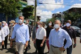 Com obras avançadas, Policlínica de Saúde em Narandiba recebe visita do governador (89)