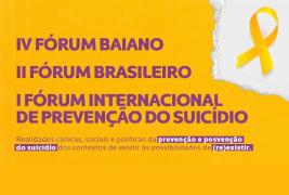 Fórum prevenção suicídio