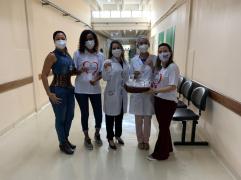 Dia Internacional da Mulher no Hospital Clériston Andrade