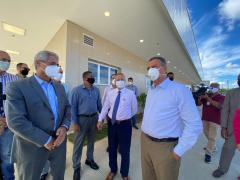 Governador vistoria instalações do Hospital Metropolitano antes da abertura (1)