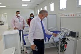 Governador vistoria instalações do Hospital Metropolitano antes da abertura (4)