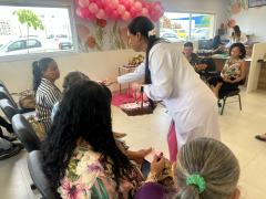 Radioterapia do CHVC realiza ação em homenagem ao Dia da Mulher (2)