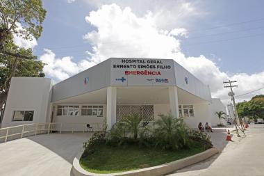 Nova emergência do Hospital Geral Ernesto SimõesFoto: Carol Garcia/GOVBA