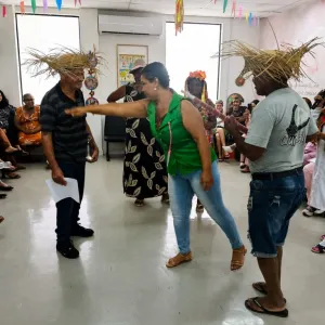 Programação junina promove acolhimento e bem-estar para pacientes do Hospital da Mulher