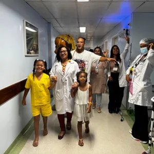 Semana das crianças com música, diversão e alegria no Hospital Geral Roberto Santos