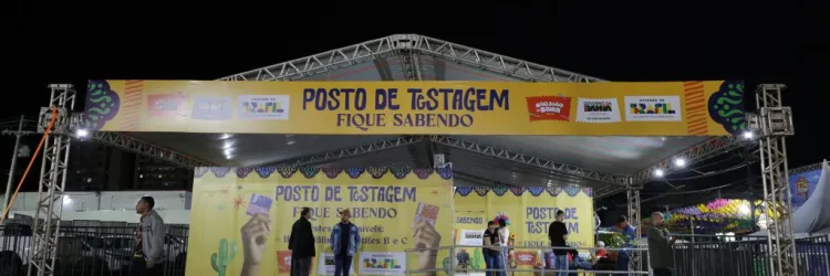 No Itapedro, Sesab continua com ações de prevenção de ISTs nos festejos juninos 