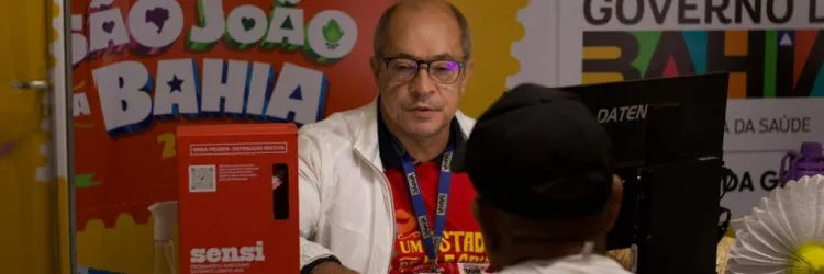 Pela primeira vez, São João de Seabra recebe ação da Sesab em Posto de Testagem para ISTs