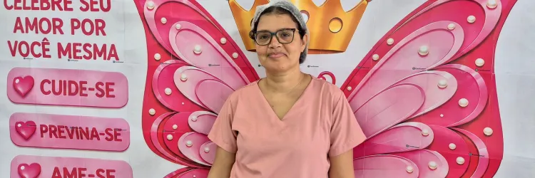Materno-Infantil de Ilhéus estimula ações de prevenção e diagnóstico precoce do câncer de mama no Outubro Rosa