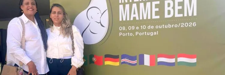Projeto de estímulo a amamentação do Materno-Infantil de Ilhéus é case de sucesso em evento internacional, na Europa
