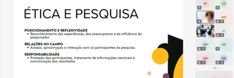 Ditec Debate aprofunda discussão sobre estratégias da pesquisa qualitativa  