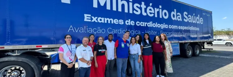 MS e Sesab entregam 14 ambulâncias e iniciam atendimentos da carreta de cardiologia do Agora Tem Especialistas