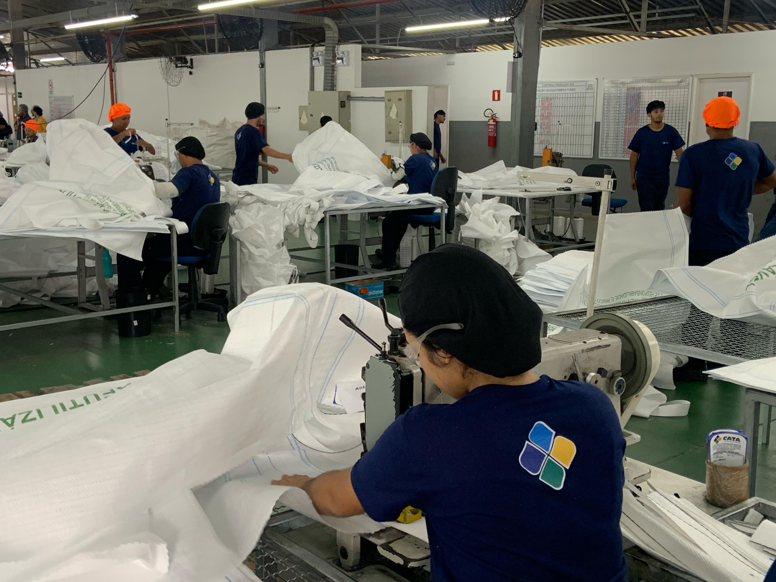 Inauguração do novo galpão da CATA em Maiquinique