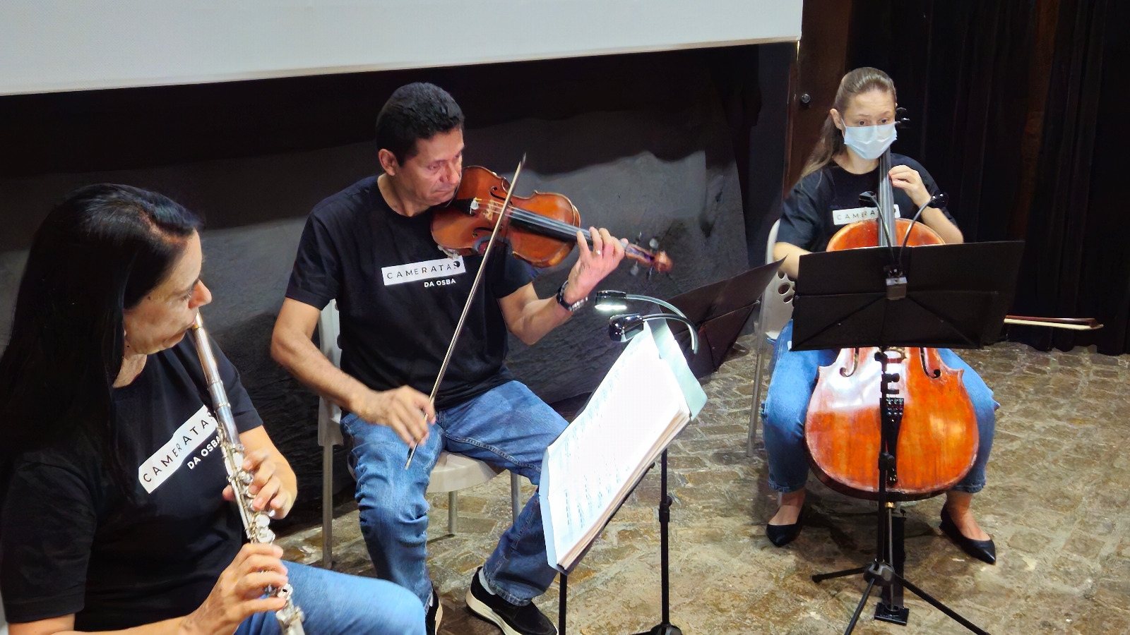 Museu Geológico da Bahia recebe Camerata Quadro Solar na Terça Musical de julho