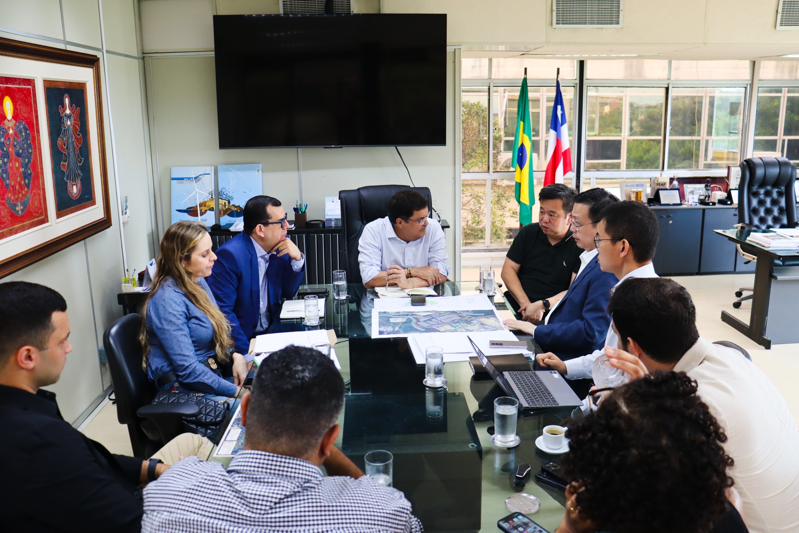 Em reunião na SDE, BYD anuncia plano de expansão na Bahia