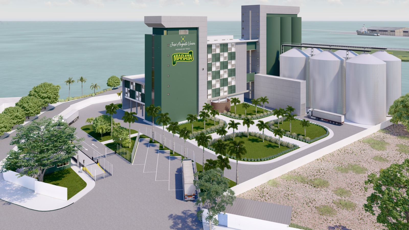 Grupo Maratá investe R$ 129 milhões para reativar Moinho de Trigo no Porto de Ilhéus na Bahia