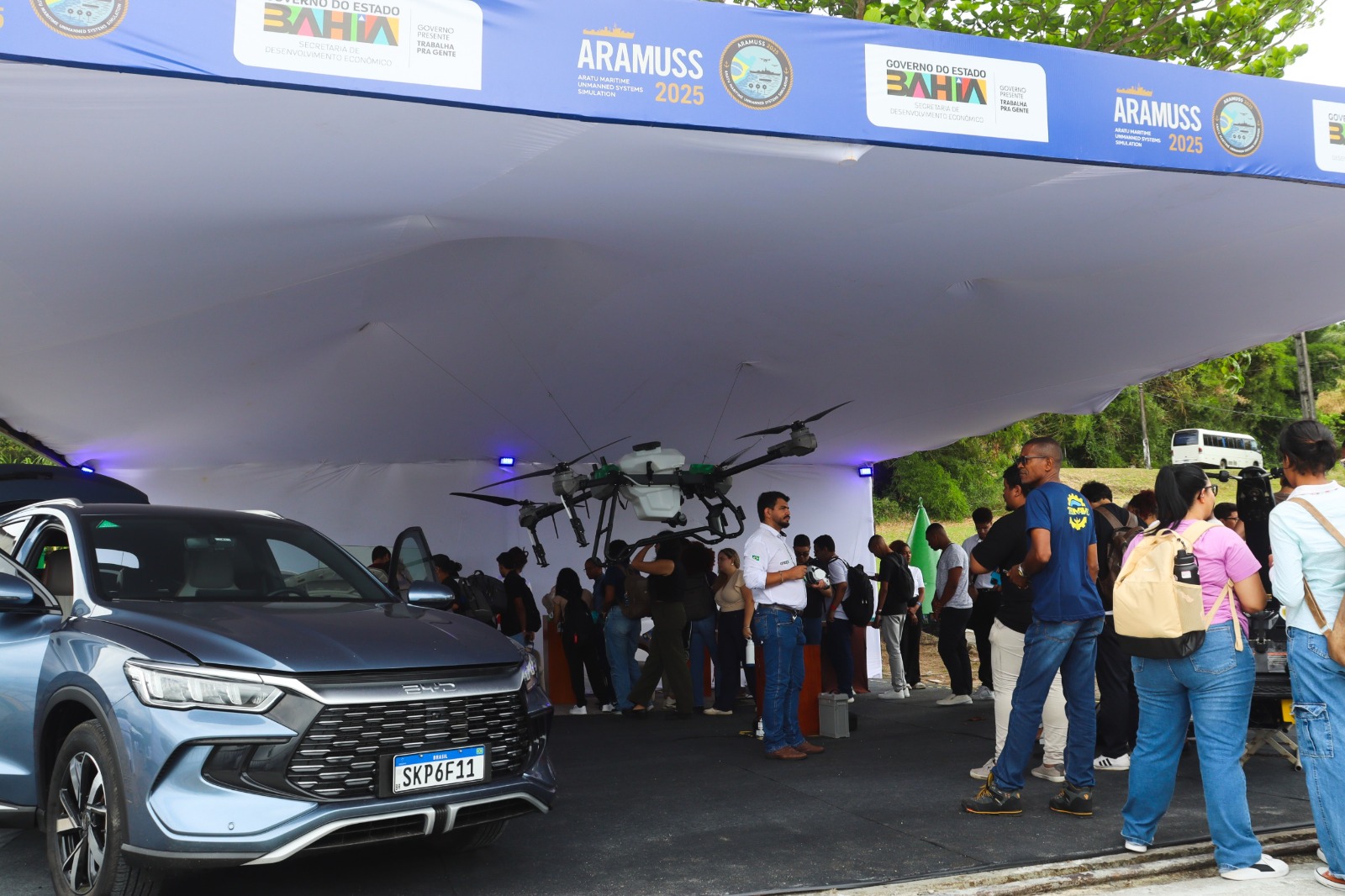 SDE marca presença no ARAMUSS 2025 e apresenta tecnologias atraídas para a Bahia
