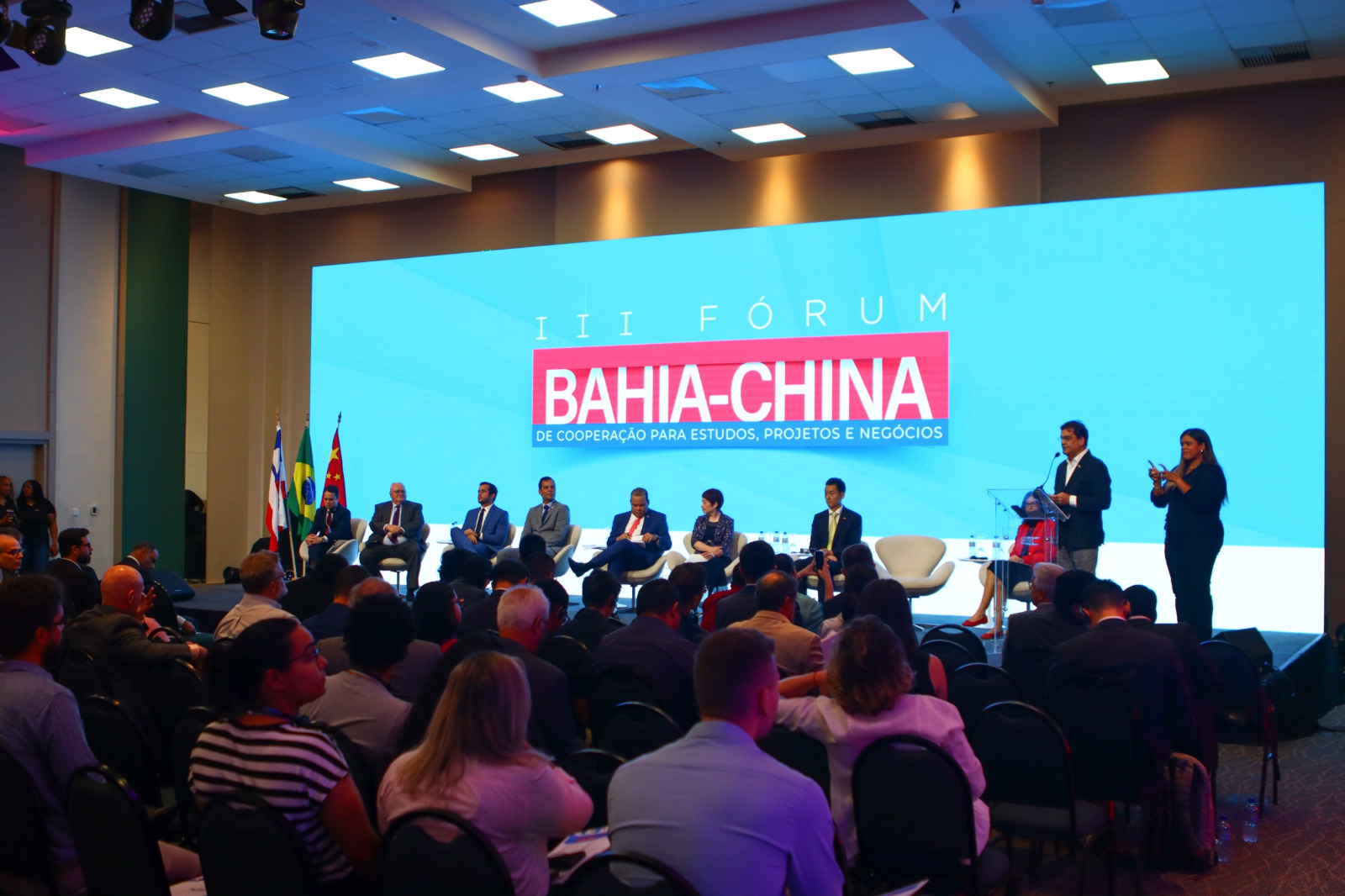 SDE marca presença na abertura da terceira edição do Fórum Bahia-China