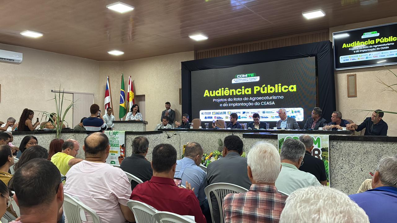 SDE participa de audiência pública e reforça apoio a projetos estratégicos no Território Piemonte Norte do Itapicuru