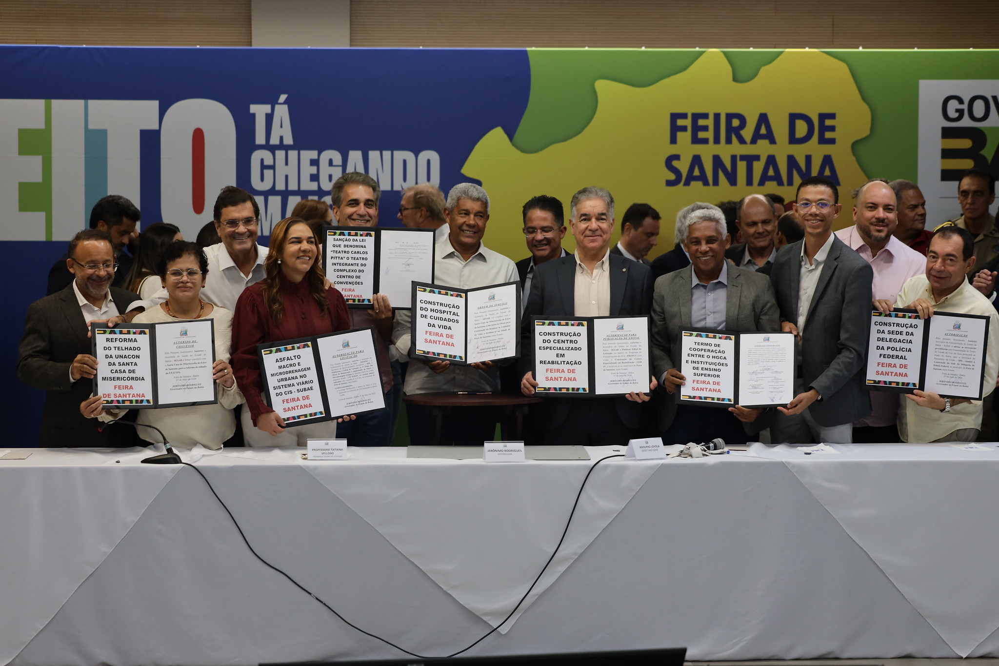 Governo do Estado entrega primeira etapa de obras no Centro Industrial de Subaé e anuncia novos investimentos em Feira de Santana