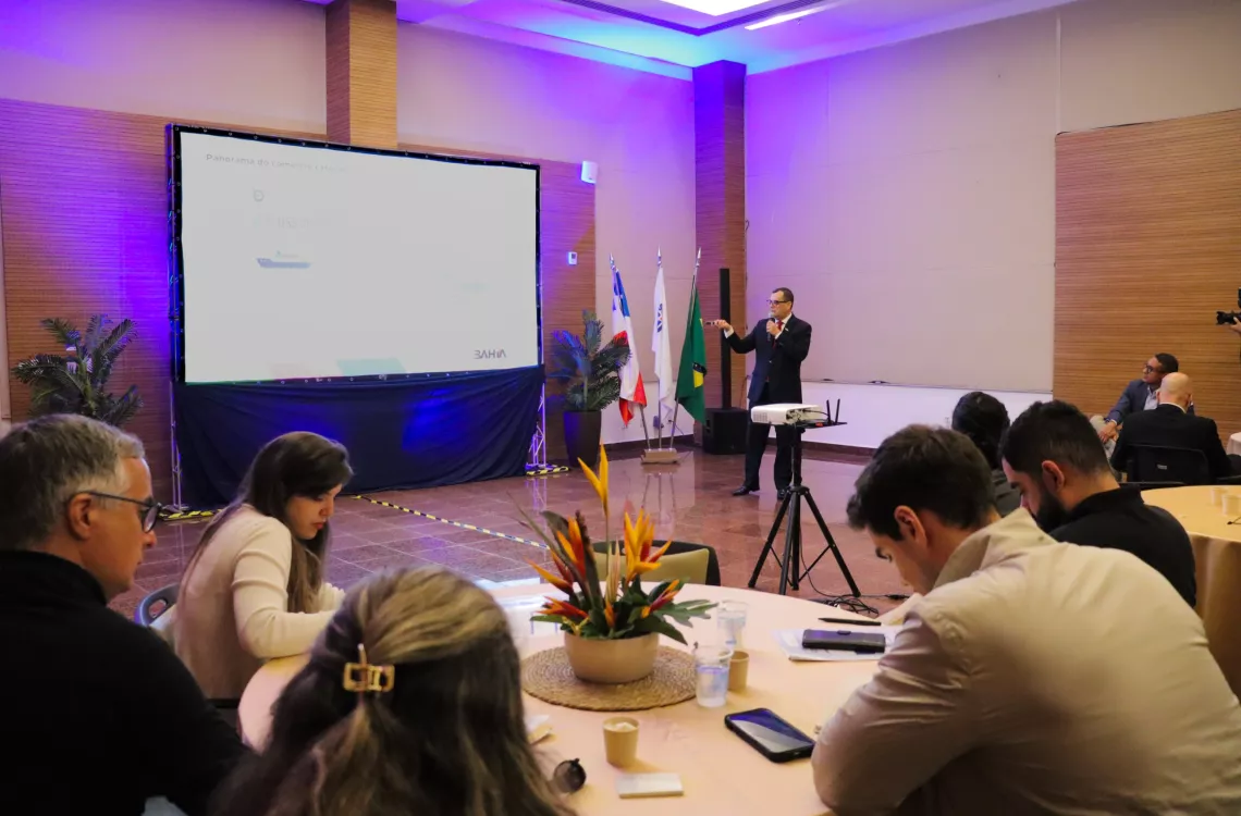 SDE apresenta potencial econômico da Bahia à delegação da União Europeia em agenda no Cimatec