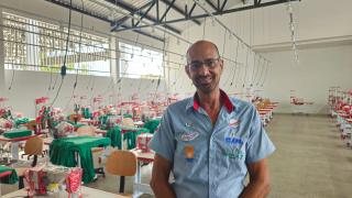 Amaro Lopes, representante de vendas da Planeta Farda